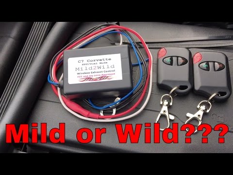 Mild2Wild Switch Install & Review!!! - C7 Corvette NPP Exhaust
