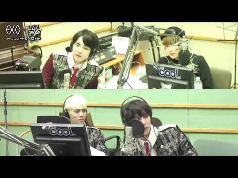 РУСС  САБ 131031 SHINee Taemin Punishment Live MAMA @ Sukira Kiss The Radio