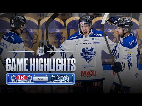 IK Oskarshamn vs. BIK Karlskoga | Highlights 24/9