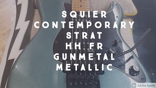 Video thumbnail for Squier Contemporary Stratocaster HH FR (Gunmetal Metallic) by Guitar Talk *unedited