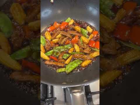 Hoisin beef stir fry