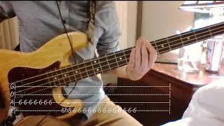 The Chase by Future Islands Bass Cover (WITH TAB)