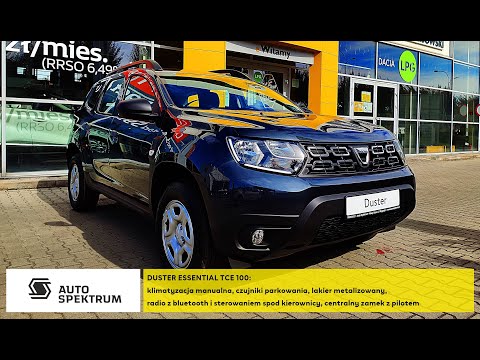 Prezentacja Dacii Duster Essential TCe 100
