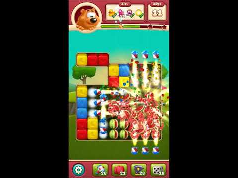 Toon Blast Level 2102 - NO BOOSTERS 🐻🐺🐱 | SKILLGAMING ✔️