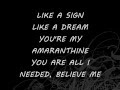 Amaranthe-Amaranthine (Lyrics) 