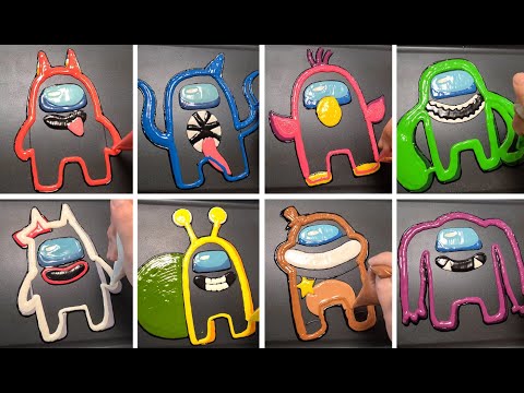 Garten of Banban + Among us : Banban, Nabnab, Jumbo Josh, Opila Bird... Pancake art (FNF Music)