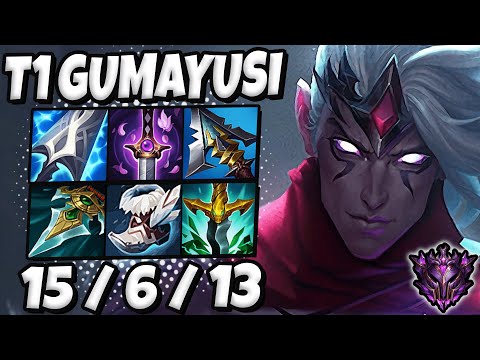 T1 Gumayusi Varus vs Jinx [ ADC ] Patch 12.2 Ranked Master Korea ✅