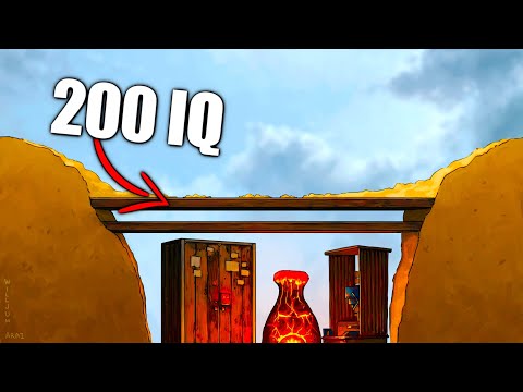 I Built the most High IQ solo base in Vanilla Rust...