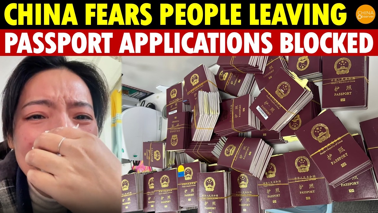 Panic in China! Passport Applications Near Impossible, People Can’t Escape