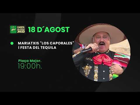Programa de Actos Festes d´Agost 2023