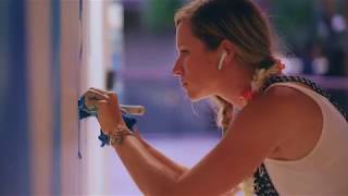 Kala Ocean Murals by Leanna Wolff at Royal Hawaiian Center