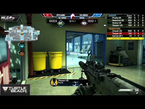 OpTic Gaming vs Evil Geniuses - Game 2 - Semi Final 2 - #MLGXGames