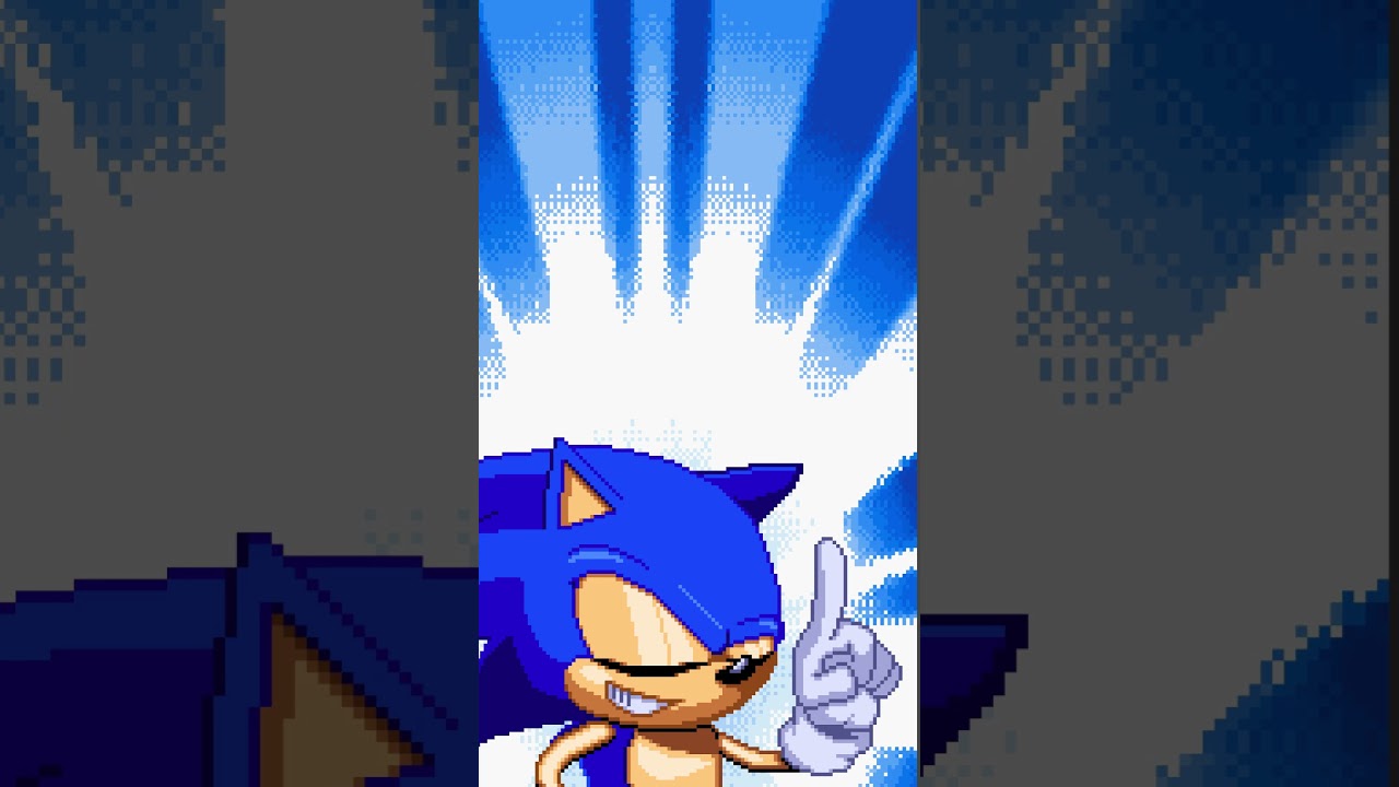 When Eggman realizes he's twice Sonic's size | Sonic Vs. Eggman | 16-bit animation