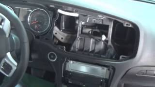 2014 Charger radio removal