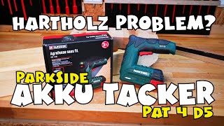 Lidl - PARKSIDE® Akkutacker PAT 4 D5 im Einsatz