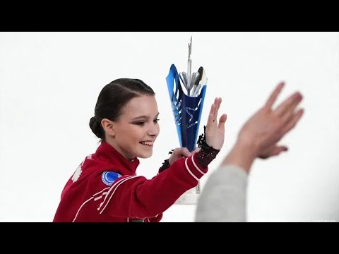 Anna Shcherbakova Team Beats Kamila Valieva Team at 2022 Channel One Trophy (Mar. 27, 2022)