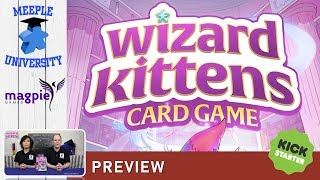 Meeple University - Wizard Kittens Card Game video thumbnail