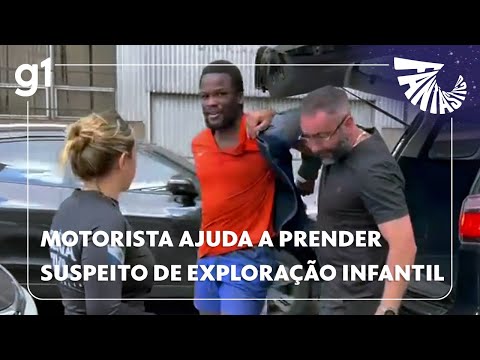 Fantástico: Motorista de aplicativo ajuda a prender americano suspeito de exploração sexual infantil