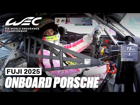 Iron Dames' Porsche 911 LMGT3 Onboard Lap | 6 Hours of Fuji | FIA WEC