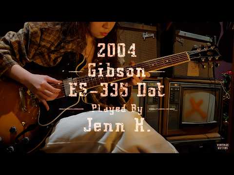 2004 Gibson ES-335 Dot Vintage Sunburst w/ OHSC | Headstock Repaired, Figured Top, Yamano Japan Order image 26