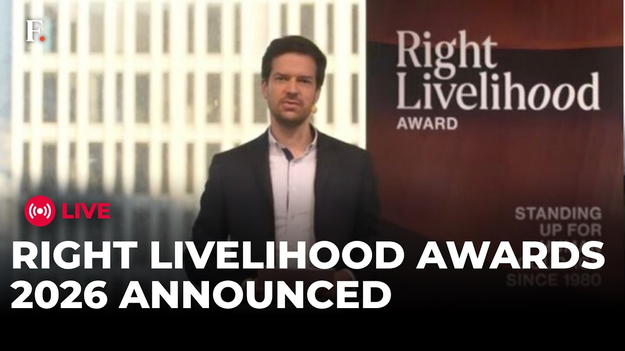Right Livelihood Award 2026 LIVE: ‘Alternative Nobel Prize’ Laureates Revealed