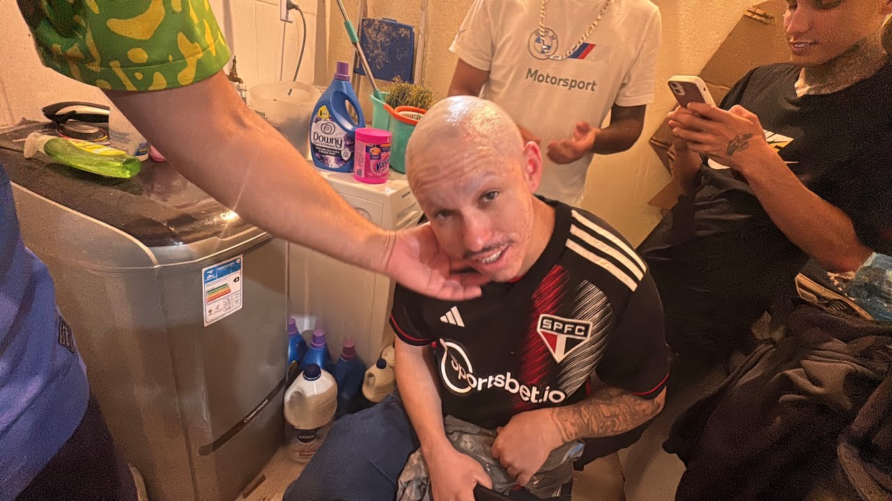 CHURRASCO 🍖 TERMINOU EM CABEÇA RASPADA 