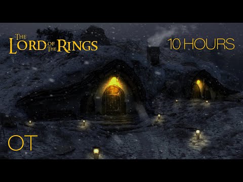 Blizzard in the Shire| Sleep like a Hobbit| Lord of the Rings inspired Ambience| Wind & Blowing Snow