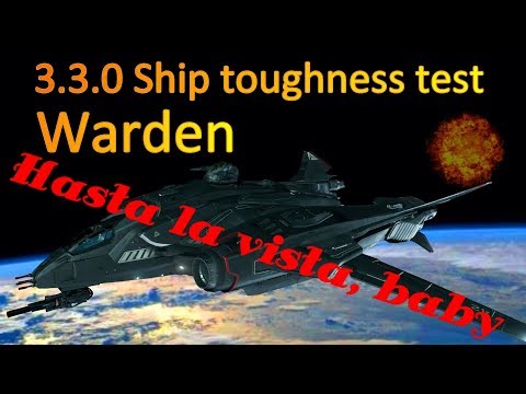 3.3.0 Ship toughness test: Warden - Arnie's ship?