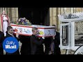 Hundreds Say Farewell To Seven Year Old Katie Rough Daily Mail
