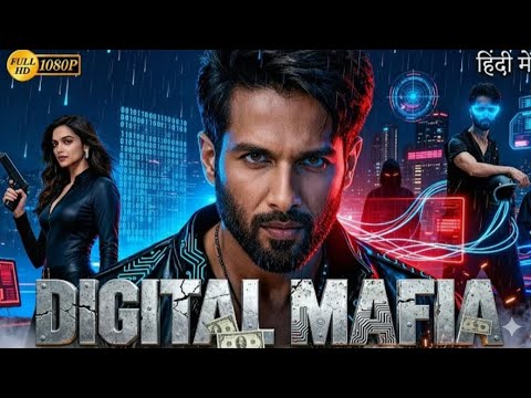 Digital Mafia, Sahid Kapoor (2025) Full Hd Movie, Hindi Dubbed Action Movie 