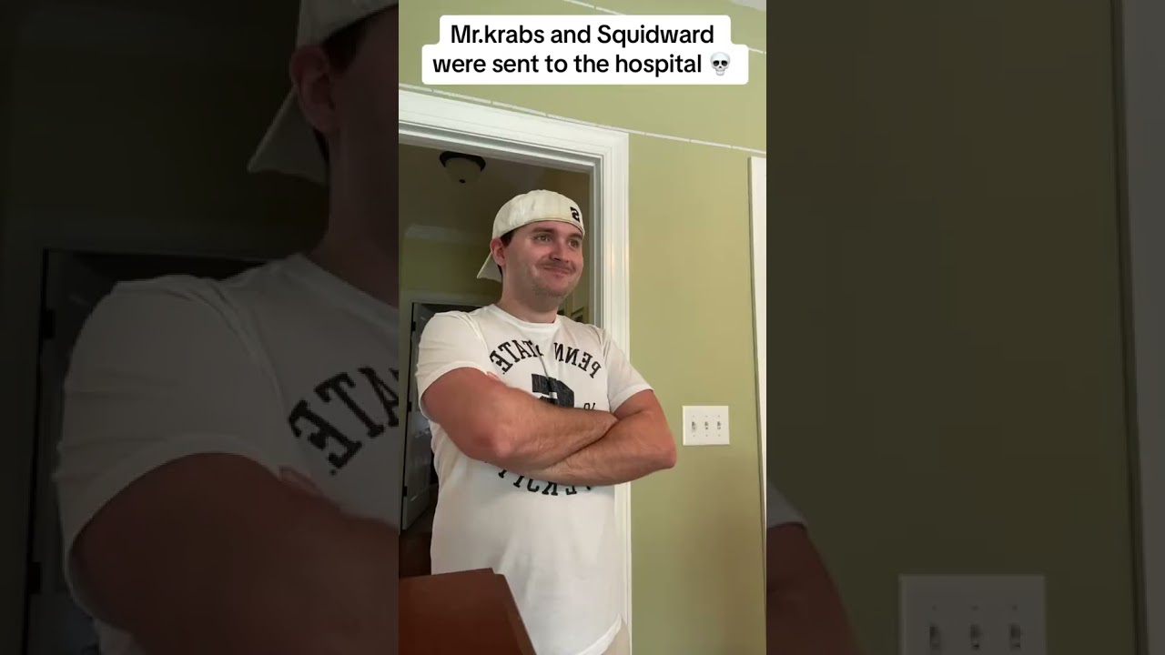 Mr.krabs and Squidward messed with the wrong sponge #wow #comedy