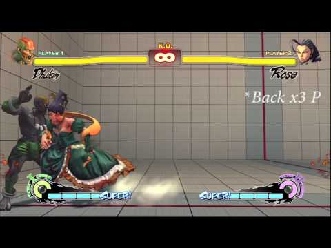 SSF4:AE Rose - Option Selects vs. Sim Tutorial