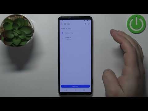 How to Transfer Files on SONY Xperia Pro-I - Move Files