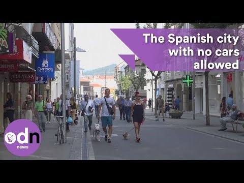 The Spanish city where cars are being driven out