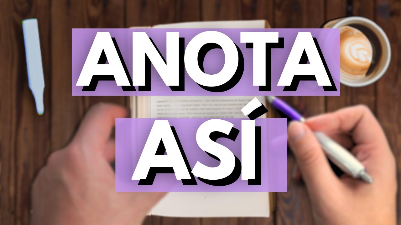 Cómo tomar notas como un Profesor de Filosofía | Curso de Lectura #5