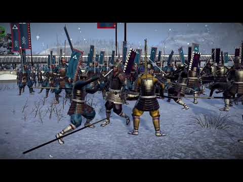 Samurai Monk Last Stand - Total War: Shogun II Siege Battle