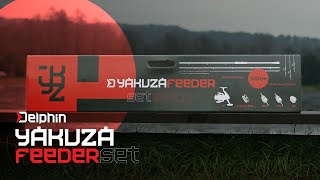 Delphin Feederový set YAKUZA 300 cm / 100 g / 3 díly + naviják 4T