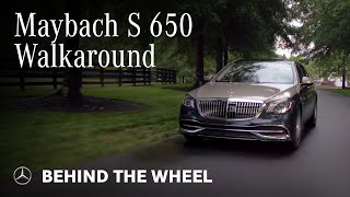 Video 0 of Product Mercedes-Maybach S-class X222 facelift Sedan (2017-2020)