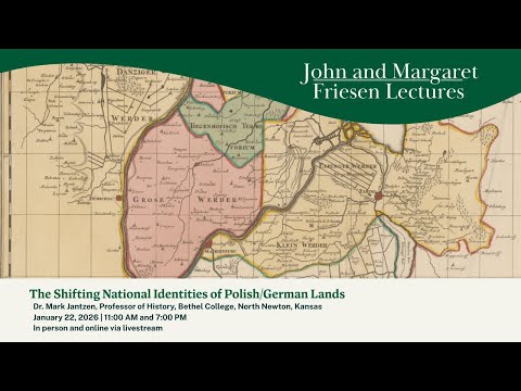 2026 Friesen Lecture Series | Lecture 1