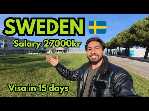 SWEDEN WORK PERMIT VISA #sweden #harrysingheuropa
