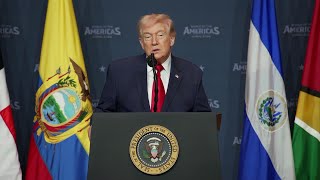 Trump Talks Iran, Latin American Cartels at Shield of the America Summit (Full Remarks)