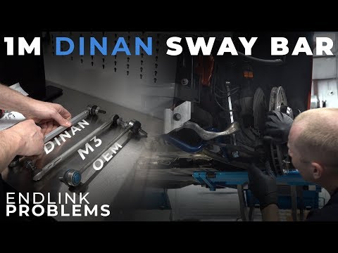 1M Dinan Sway Bar, Endlink & Monoball Install