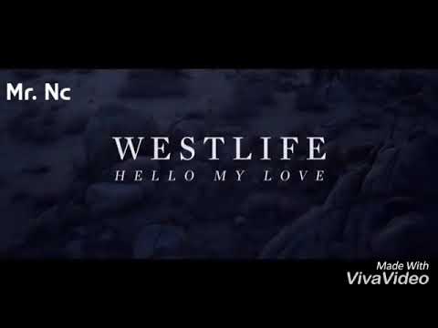 အဂၤလိပ္​သီခ်​​င္​းWestlife - hello my love (lyrics)