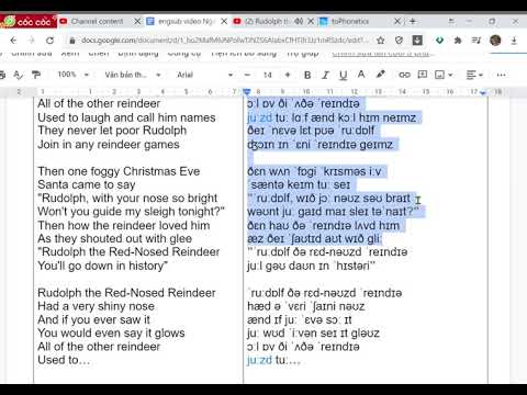 2 Rudolph the red nosed reindeer capella https://tophonetics.com/