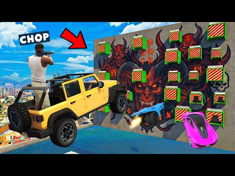 GTA 5 CHOP AND FROSTY ENTER MYSTERY DEVIL BOX