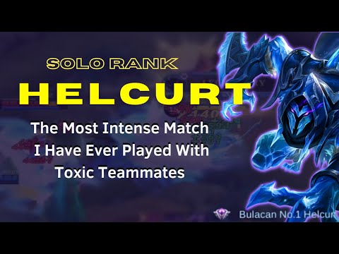 Solo Rank Helcurt The Most Intense Match I Have Ever Played