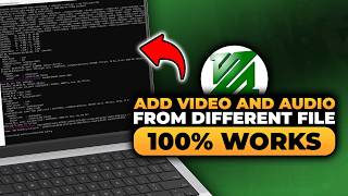 How To Add Video and Audio From Different File On FFmpeg (FAST & EASY) | 100% WORKS | NO Yapping!