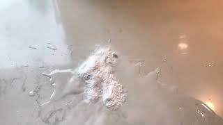 Remove stains from a quartz countertop