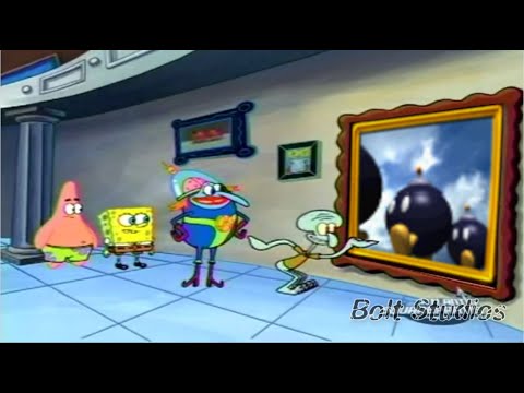 Squidward Visits Mario 64