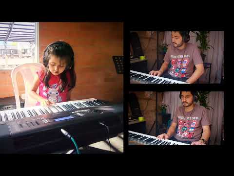 Melodía y Armonía en piano -  Sarita - Escuela de Iniciación Musical San Francisco Cundinamarca